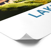 Poster Lake Orta Italie Imprimer Voyage (Coin)