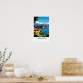Poster Lake Orta Italie Imprimer Voyage (Cuisine)