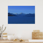 Poster Lake Pukaki and Aoraki (Cuisine)