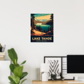 Poster Lake Tahoe Travel (Bureau à domicile)