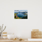 Poster Lake Toba Sumatra Indonesia Volcano Landscape (Cuisine)