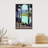 Poster Lake Wallenpaupack Pennsylvania Poconos Travel (Cuisine)