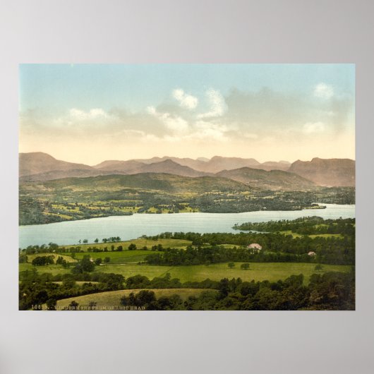 Poster Lake Windermere I, Lake District, Cumbria, Anglete (Devant)
