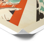 Poster Lake Winnipesaukee NH ~ Amérique Vintage voyage (Coin)