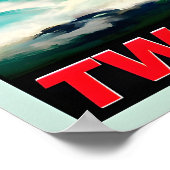 Poster Lake Wylie South Carolina TWA Trans World Airlines (Coin)