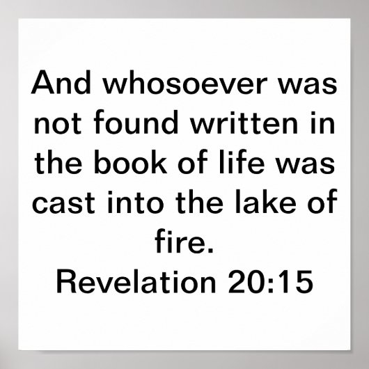 Poster Lakefire (Devant)