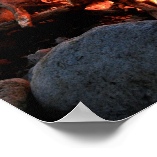 Poster Lakeside Bonfire (Coin)