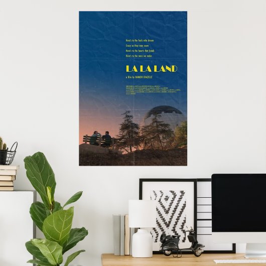 Poster Lala Land (Bureau à domicile)