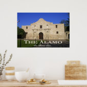 Poster L'Alamo, San Antonio Texas (Cuisine)