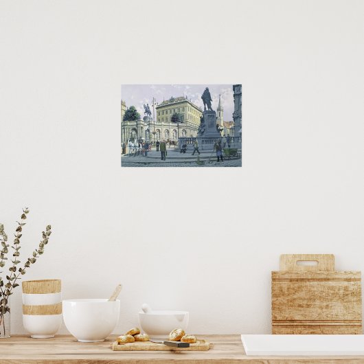 Poster L'Albertina, Vienne (Cuisine)