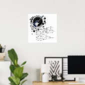 Poster L'alchimie de la musique (Bureau à domicile)