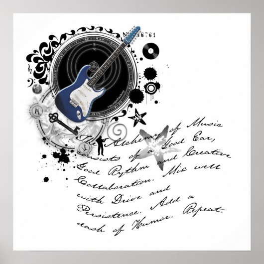Poster L'alchimie de la musique (Devant)
