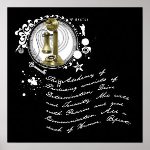 Poster L'alchimie de la production