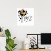 Poster L'alchimie de l'action (Bureau à domicile)