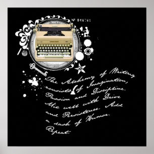 Poster L'alchimie de l'écriture