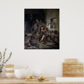 Poster L'alchimiste, 1663 (Cuisine)