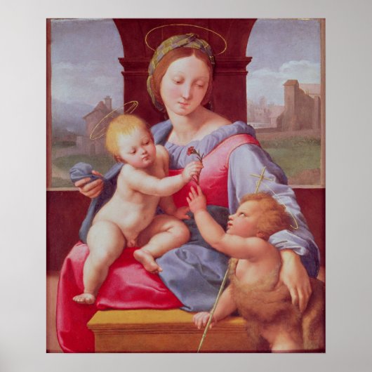 Poster L'Aldobrandini Madonna (Devant)