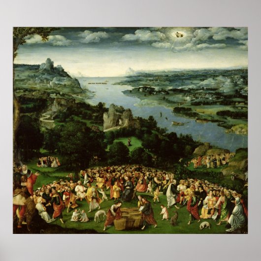 Poster L'alimentation des cinq mille (Devant)