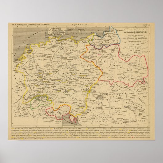 Poster L'Allemagne 1373 a 1437 (Devant)