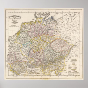 Poster L'Allemagne sous la Saxe