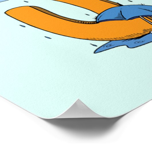 Poster L'alphabet anglais (Coin)