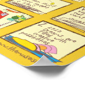 Poster L'alphabet de la créativité de Jill Badonsky. (Coin)