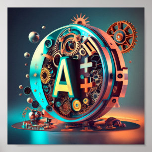 Poster L'alphabet du monde