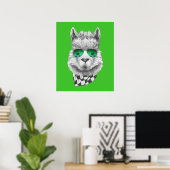 Poster lama de Californie (Bureau à domicile)