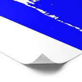 Poster Lamama bleu (Coin)