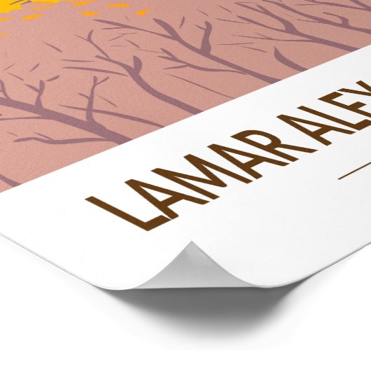 Poster Lamar Alexander Rocky Fork State Park Tennessee (Coin)