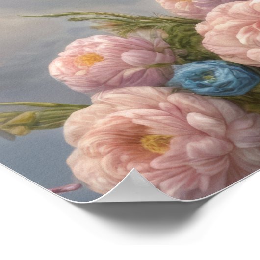 Poster Lamb with a crown on a throne (Coin)