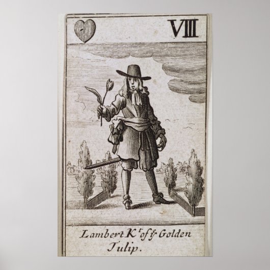 Poster Lambert Simnel, Chevalier de la Tulipe d'Or (Devant)