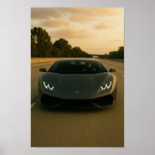 Poster Lambo Front View (Devant)