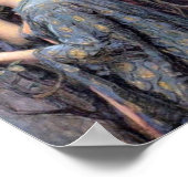 Poster L'âme du Rose imprimé (Coin)