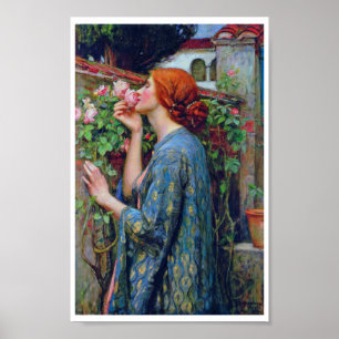 Poster L'âme du Rose, John William Waterhouse