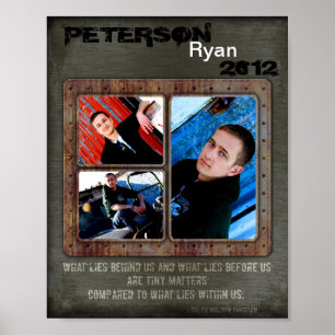 Poster Lame urbaine montage de 8 po x 10 po 3 emplacement