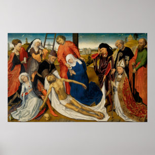 Poster Lamentation au-dessus du Christ mort, C. 1460-1464