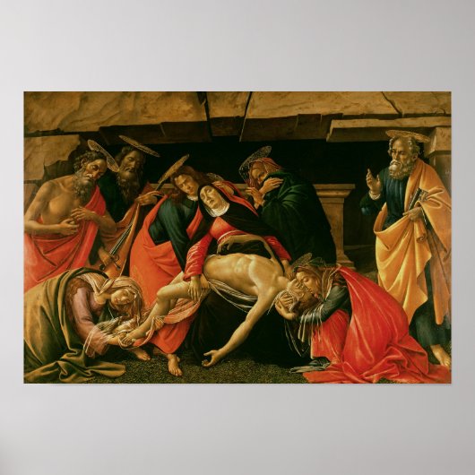 Poster Lamentation du Christ. c.1490 (Devant)