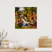 Poster Lamentation par Andrea Solario (Cuisine)