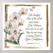 Poster Lamentations 3:22-23  (Devant)