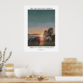 Poster Lamentations Bible Verse Poster, Horse Wall Art (Cuisine)