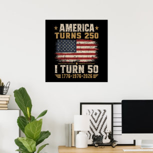 Poster L'Amérique a 250 ans, j'ai 50 ans