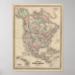 Poster L'Amérique du Nord 11