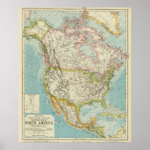 Poster L'Amérique du Nord 35