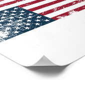 Poster L'Amérique Pas Génial Même Pas Ok Les Américains R (Coin)