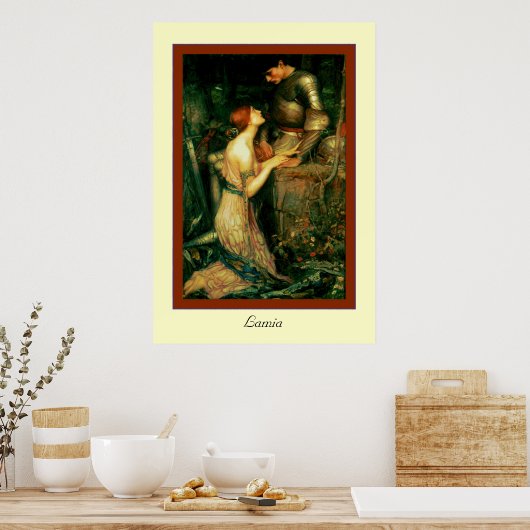 Poster Lamia (Cuisine)