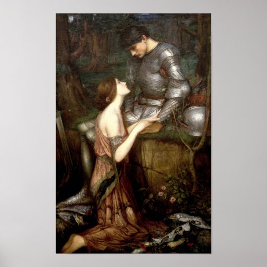 Poster Lamia (1905) de John Waterhouse (Devant)