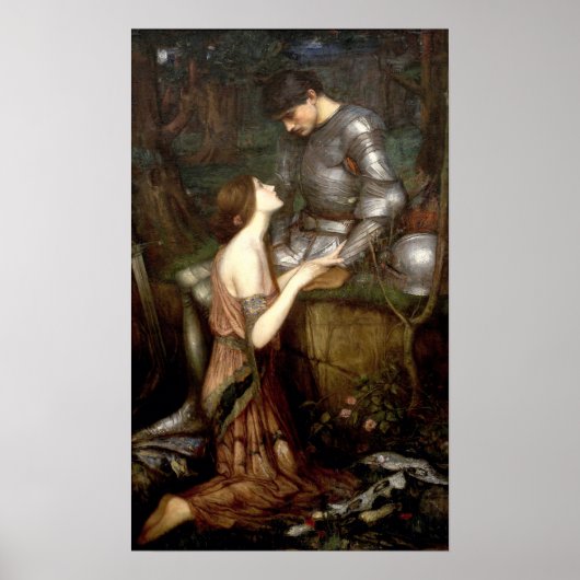 Poster Lamia (1905) par John Waterhouse (Devant)