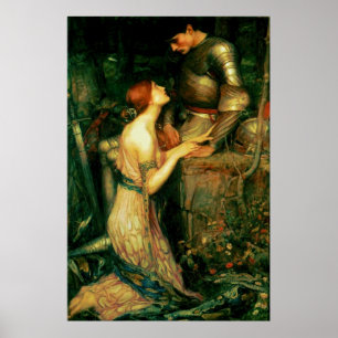 Poster Lamia (1905) ~ Toile d'art