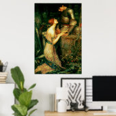 Poster Lamia (1905) ~ Toile d'art (Bureau à domicile)